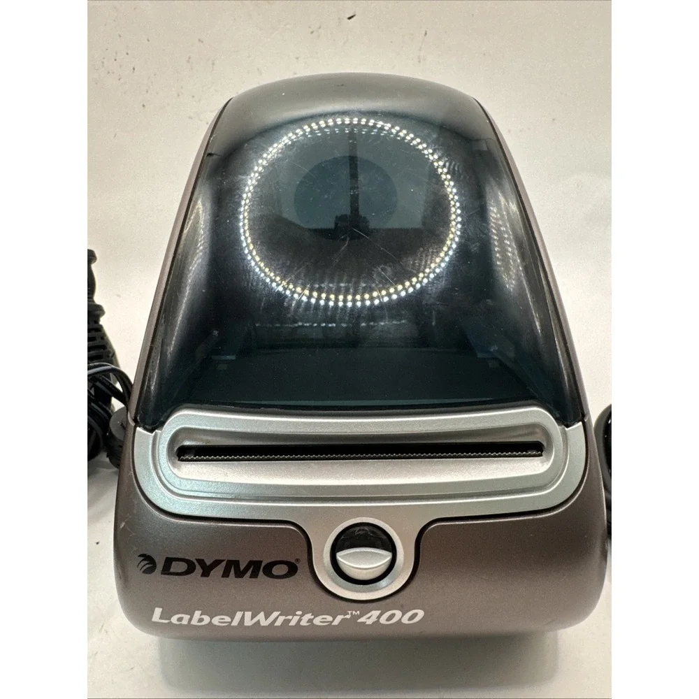 Dymo 400 Thermal Label Printer with AC Adapter and USB Cable 93089 Very Clean